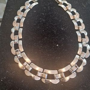 Barclay Heavy Silver Chain Choker